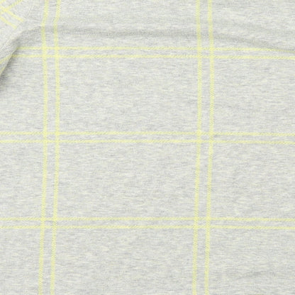 TU Womens Green Geometric  Basic Blouse Size 18