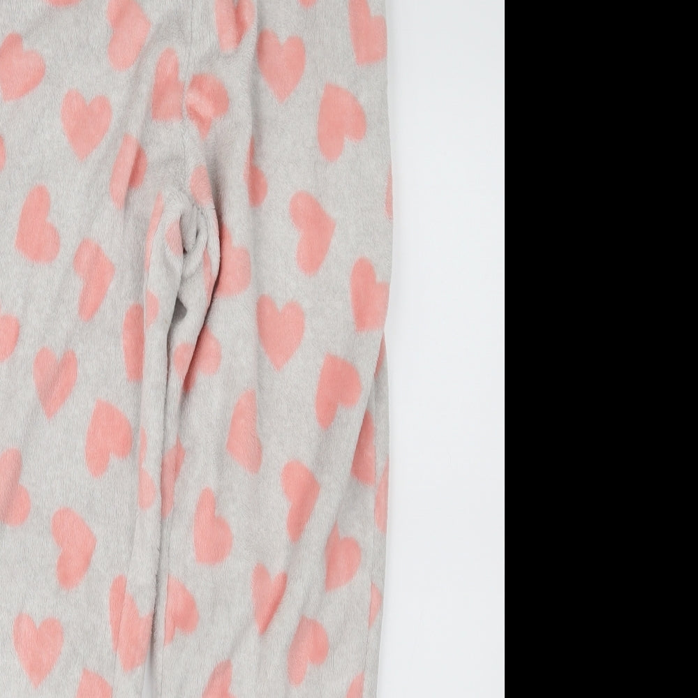 Marks and Spencer Womens Grey Geometric   Lounge Pants Size 12