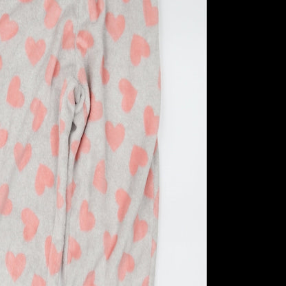 Marks and Spencer Womens Grey Geometric   Lounge Pants Size 12