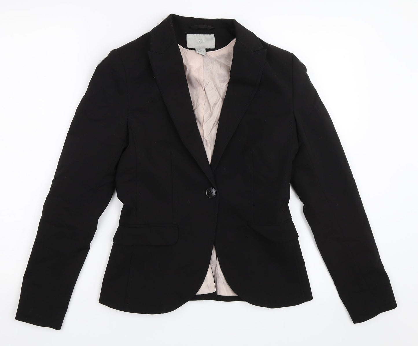 H&M Womens Black   Jacket Blazer Size 36
