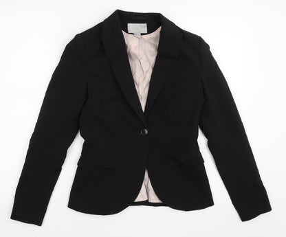 H&M Womens Black   Jacket Blazer Size 36