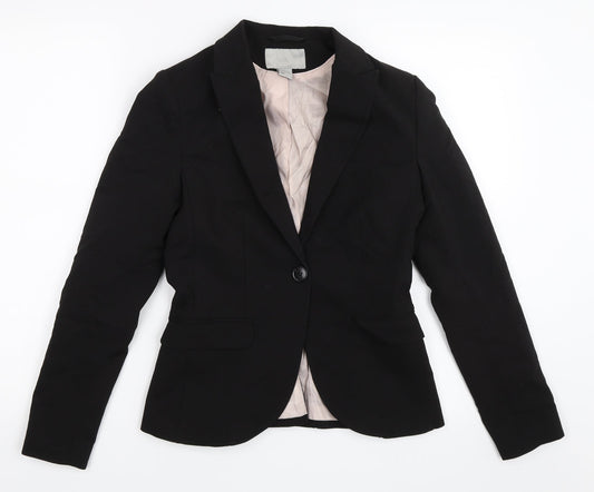 H&M Womens Black   Jacket Blazer Size 36