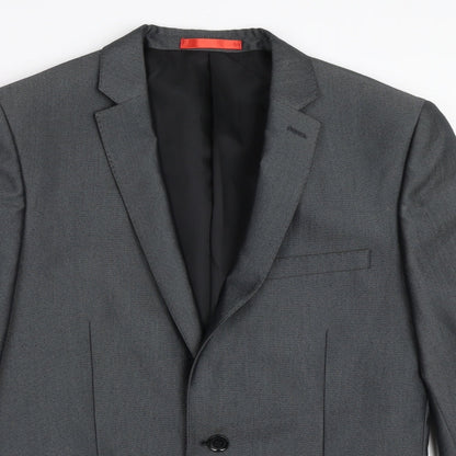 Mens UK Size 38 Ventuno 21 Regular Grey Suit Jacket