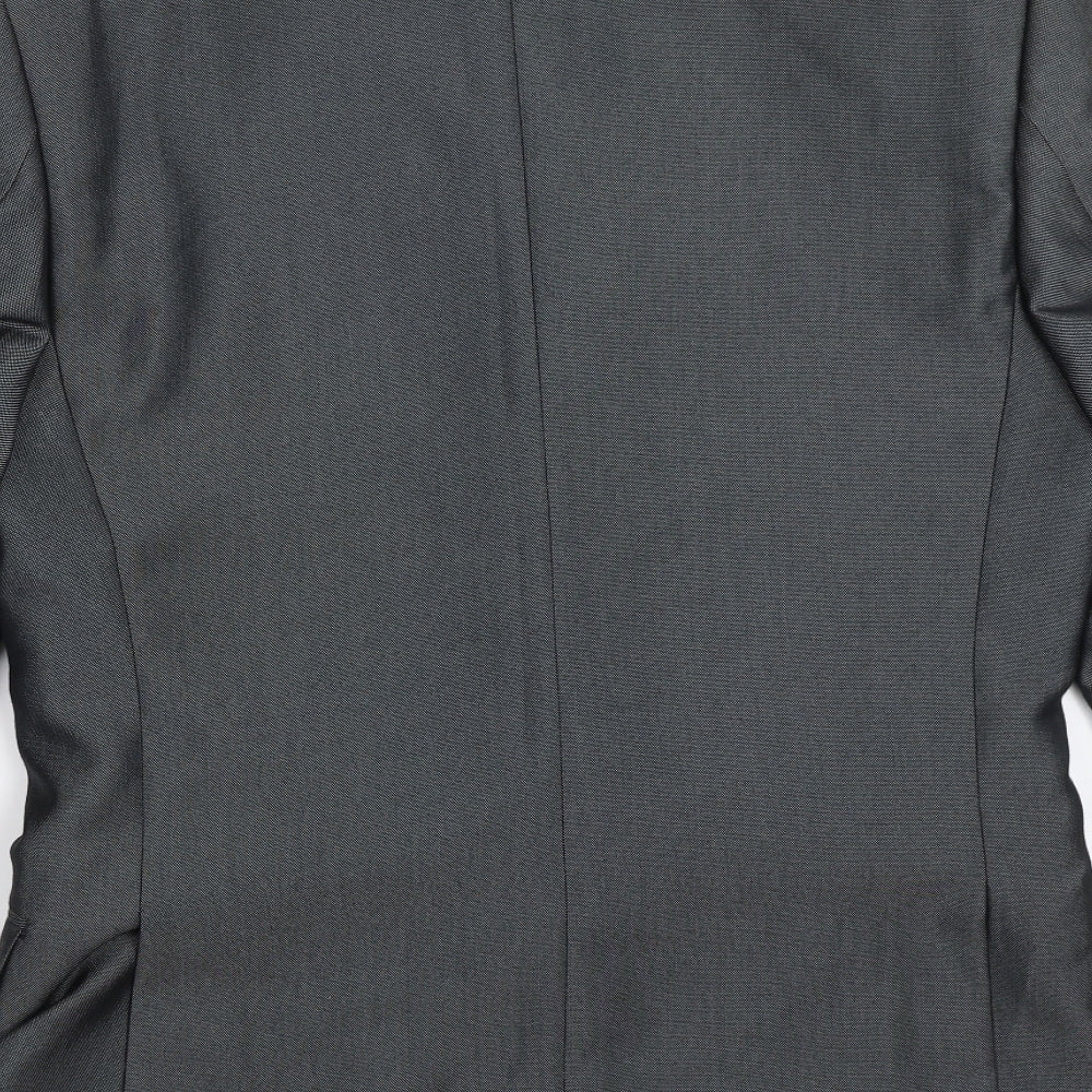 Mens UK Size 38 Ventuno 21 Regular Grey Suit Jacket