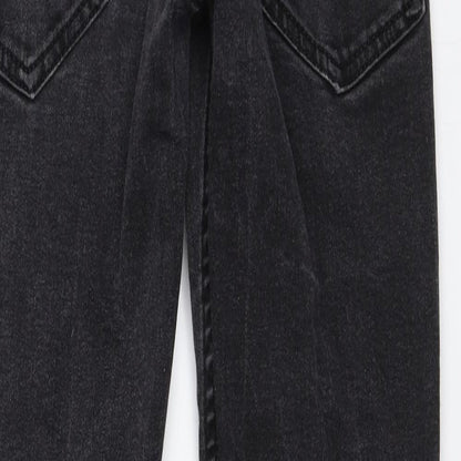 Beck & Hersey Womens Black  Denim Skinny Jeans Size 28 in L27 in