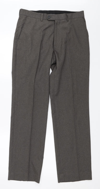 Taylor & Wright Mens Brown   Trousers  Size 30 in L31 in