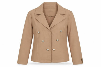 Womens UK Size L Preworn Beige Jacket