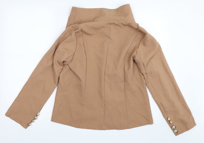 Womens UK Size L Preworn Beige Jacket
