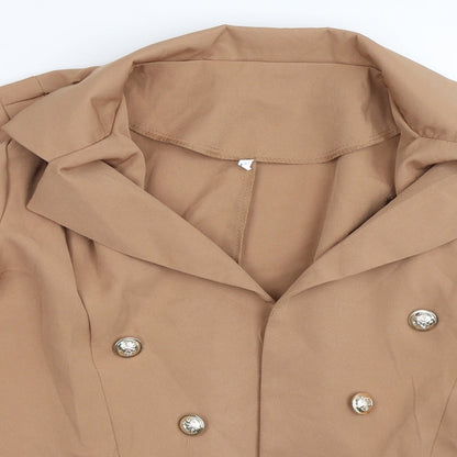 Womens UK Size L Preworn Beige Jacket