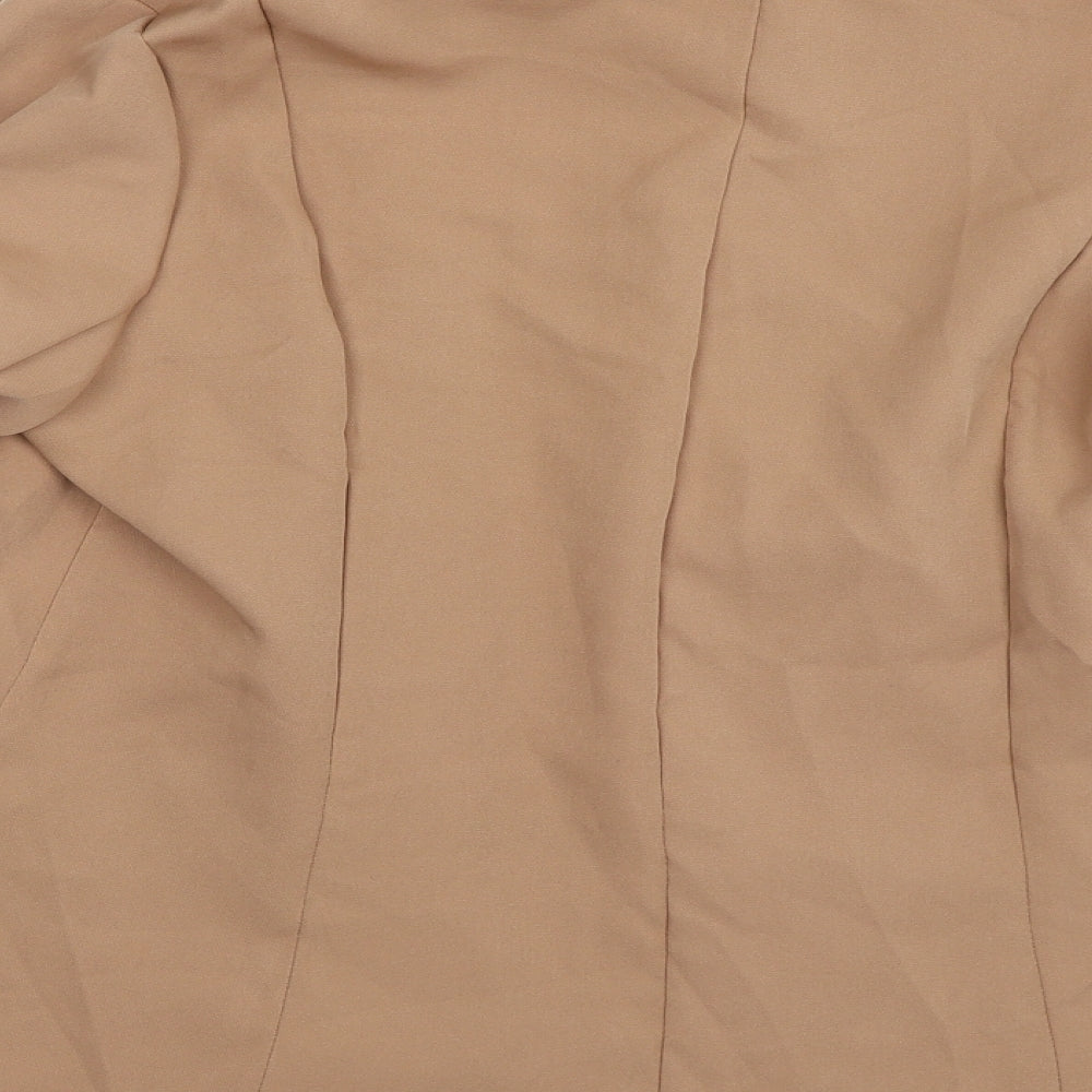 Womens UK Size L Preworn Beige Jacket