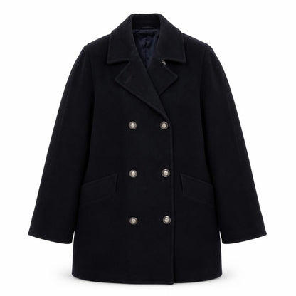 Womens UK Size 10 Astraka Blue Overcoat