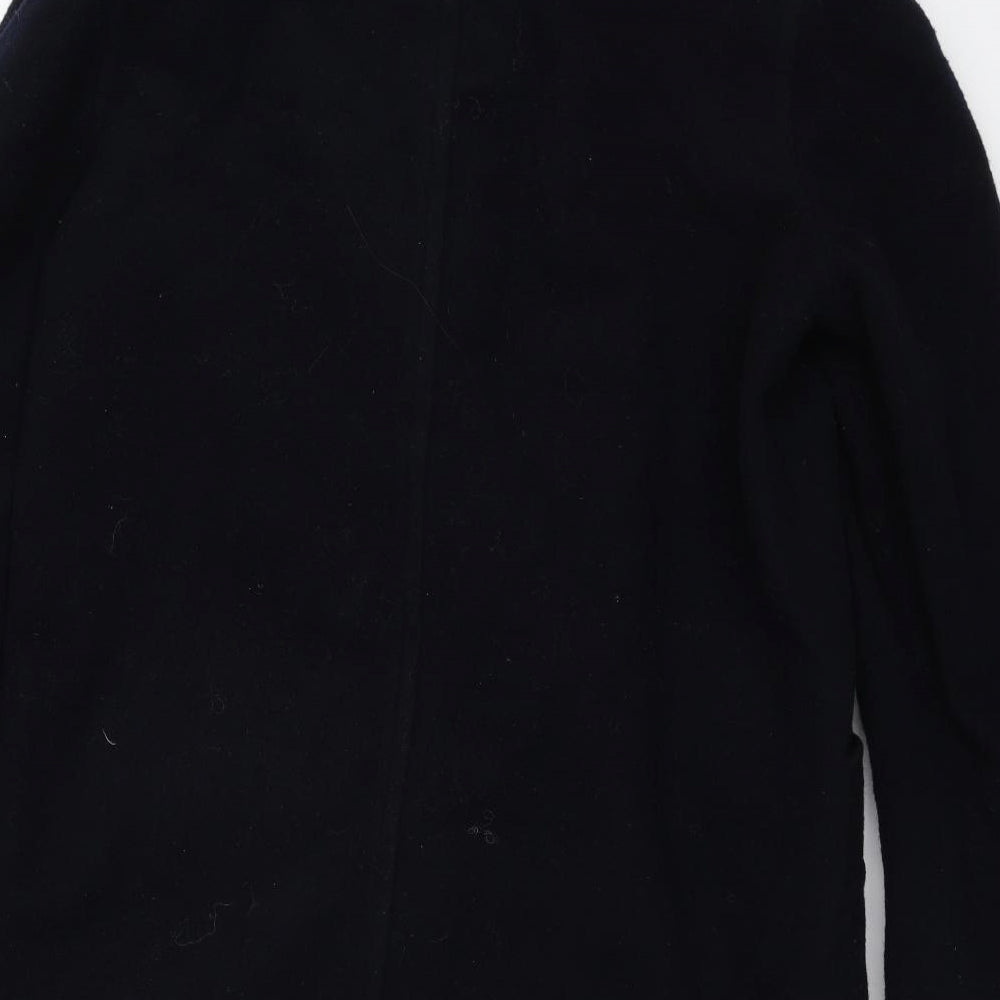 Womens UK Size 10 Astraka Blue Overcoat