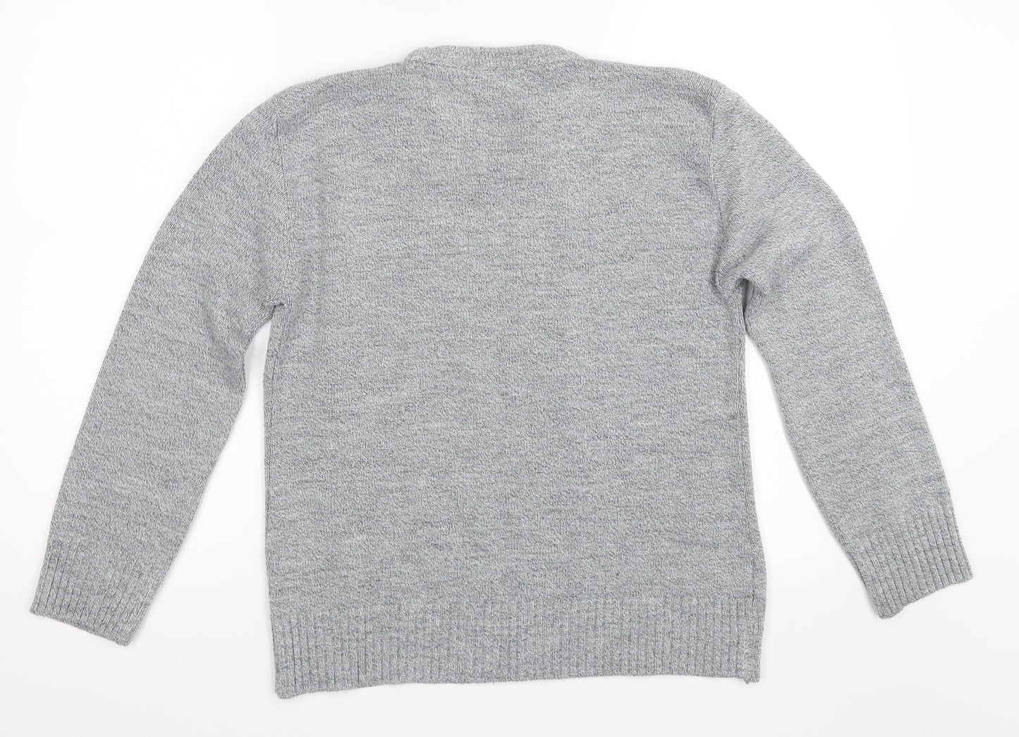 Pure & Natural Womens Grey   Pullover Jumper Size S