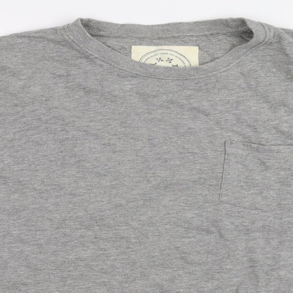 Mens UK Size XL Preworn Grey Pullover Sweatshirt