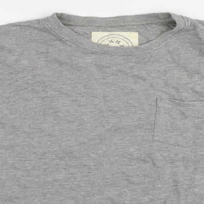 Mens UK Size XL Preworn Grey Pullover Sweatshirt