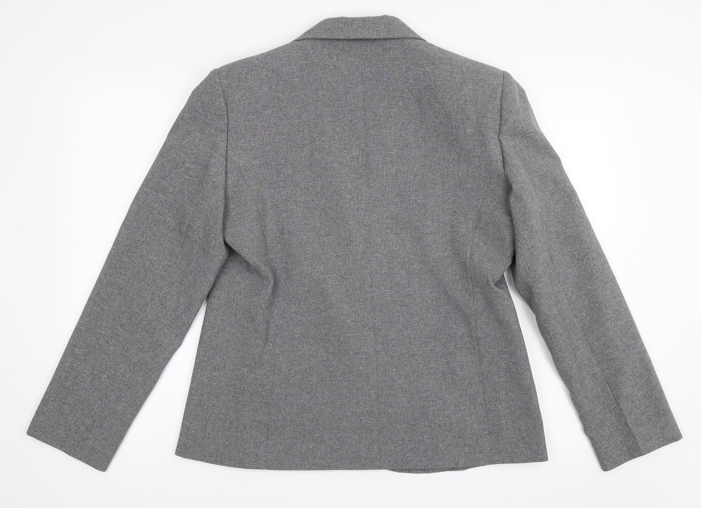Womens UK Size 14 For Women Regular Grey Blazer