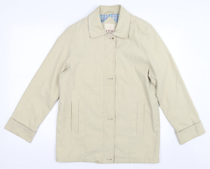Womens UK Size 10 EWM Beige Jacket