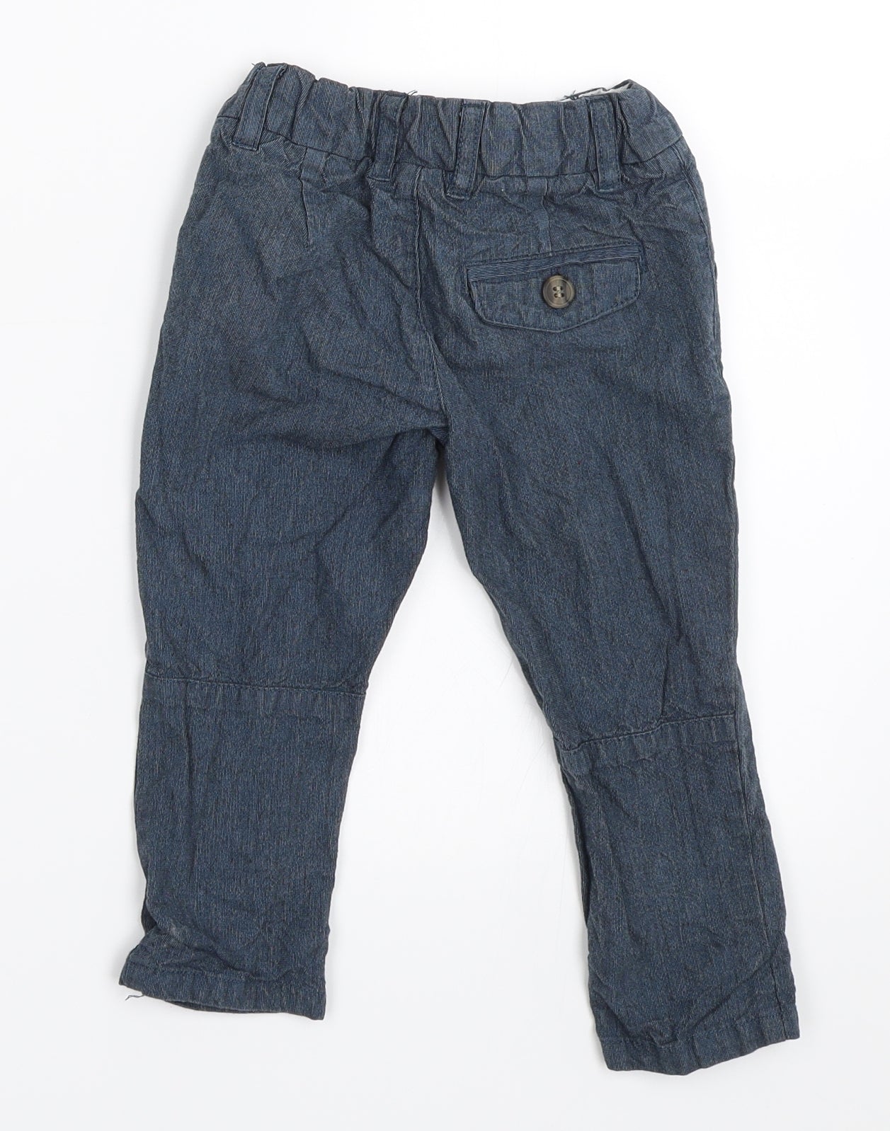 Mini Club Boys Blue   Capri Trousers Size 12-18 Months