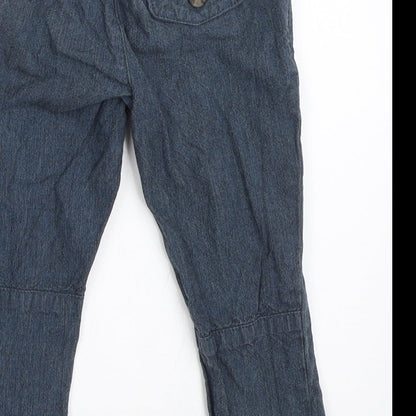 Mini Club Boys Blue   Capri Trousers Size 12-18 Months