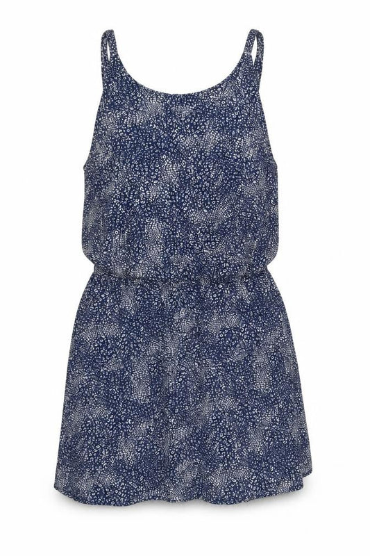 Oysho Womens Blue Floral  A-Line  Size L