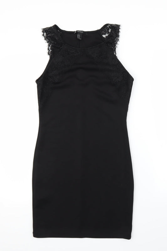 FOREVER 21 Womens Black   Slip Dress  Size M