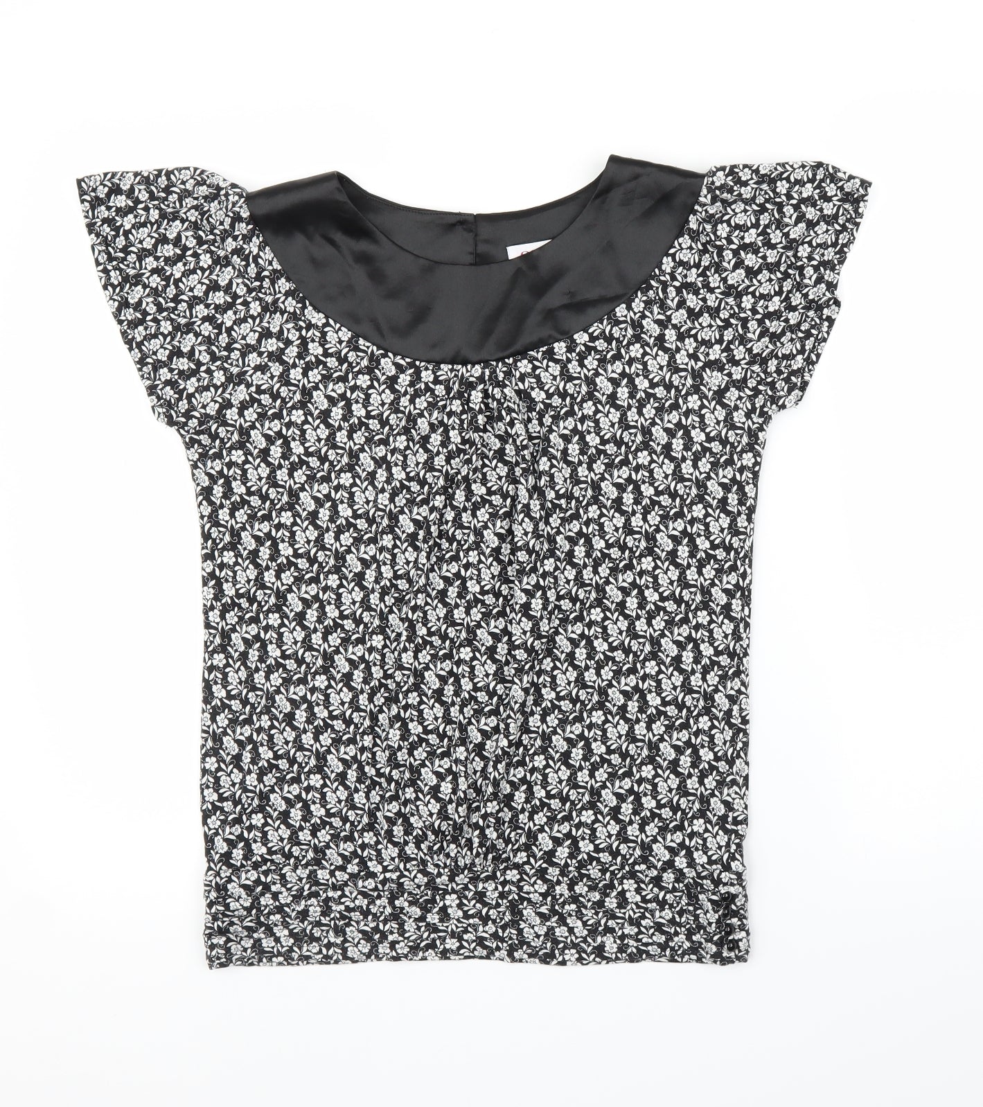 Womens UK Size M ORSAY Black Basic Blouse