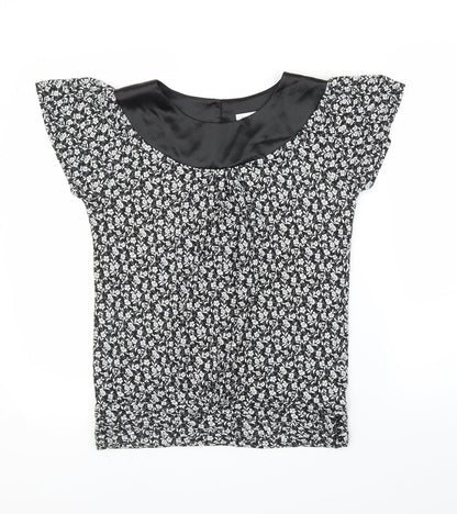 Womens UK Size M ORSAY Black Basic Blouse