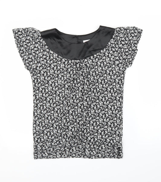 Womens UK Size M ORSAY Black Basic Blouse