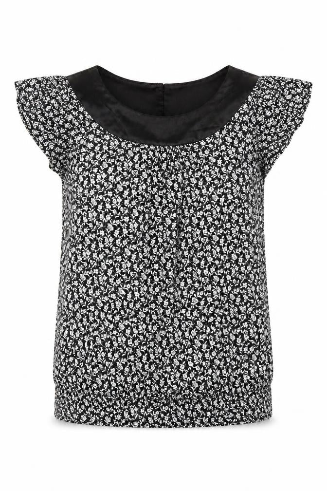 Womens UK Size M ORSAY Black Basic Blouse