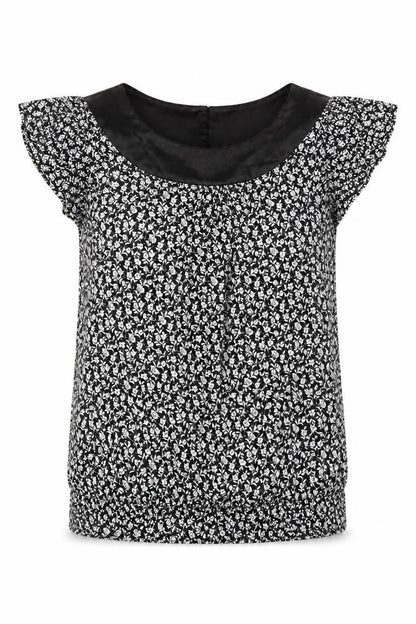 Womens UK Size M ORSAY Black Basic Blouse