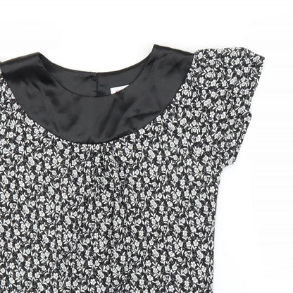 Womens UK Size M ORSAY Black Basic Blouse