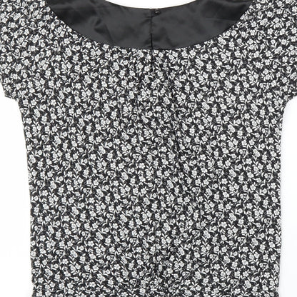 Womens UK Size M ORSAY Black Basic Blouse