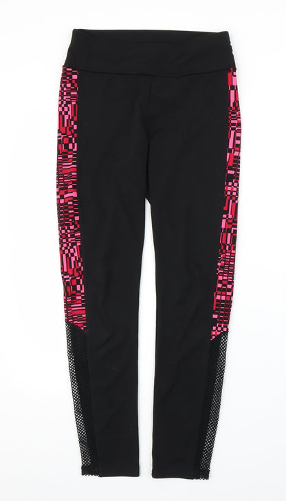 Preworn Womens Black   Compression Leggings Size S L25 in