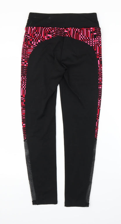 Preworn Womens Black   Compression Leggings Size S L25 in
