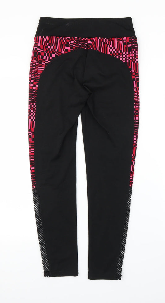 Preworn Womens Black   Compression Leggings Size S L25 in