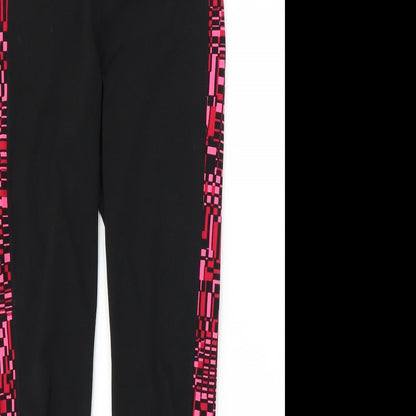Preworn Womens Black   Compression Leggings Size S L25 in
