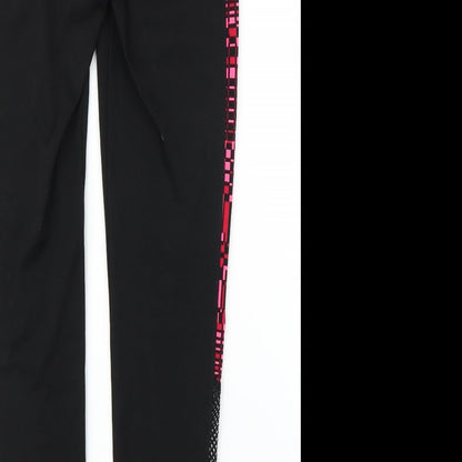 Preworn Womens Black   Compression Leggings Size S L25 in