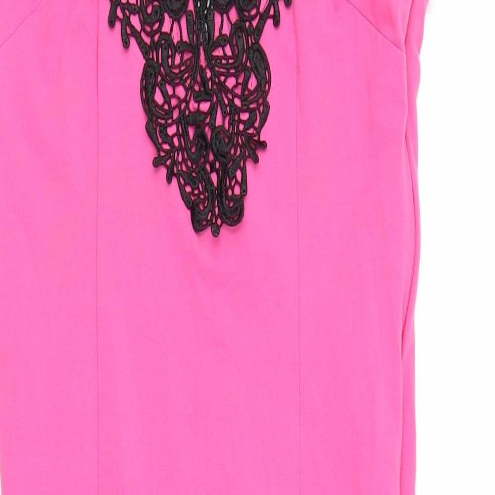 AX Paris Womens Pink   Bodycon  Size 10