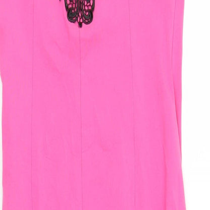 AX Paris Womens Pink   Bodycon  Size 10