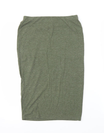 FOREVER 21 Womens Green   Bandage Skirt Size M