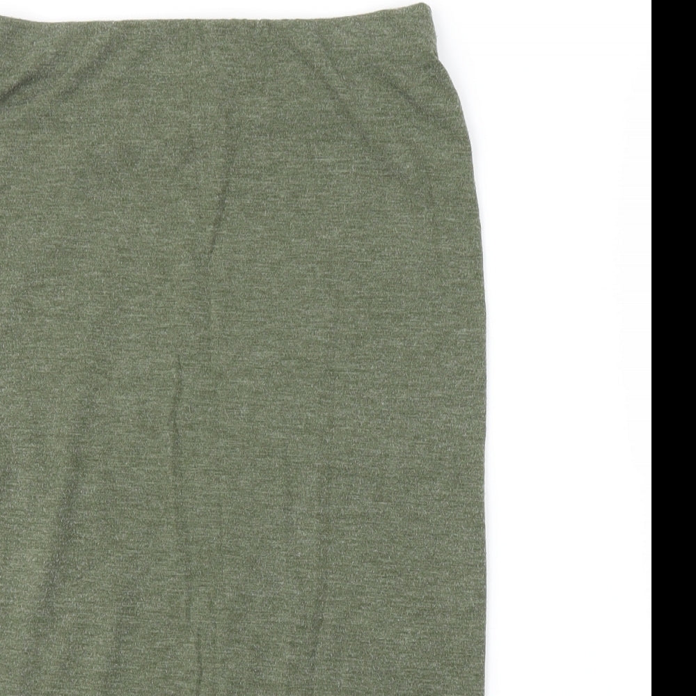 FOREVER 21 Womens Green   Bandage Skirt Size M
