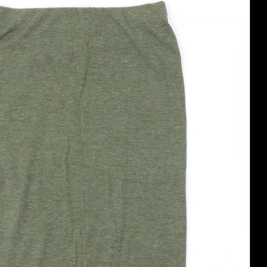 FOREVER 21 Womens Green   Bandage Skirt Size M