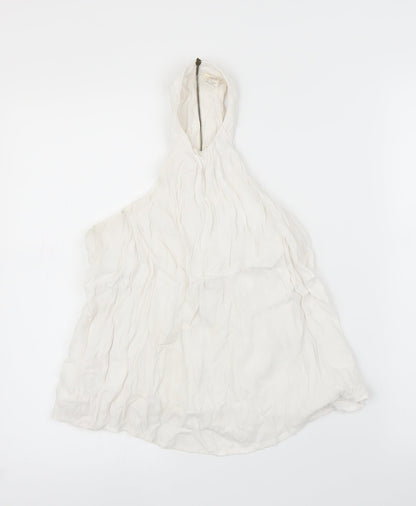 FOREVER 21 Womens White   Basic Blouse Size S