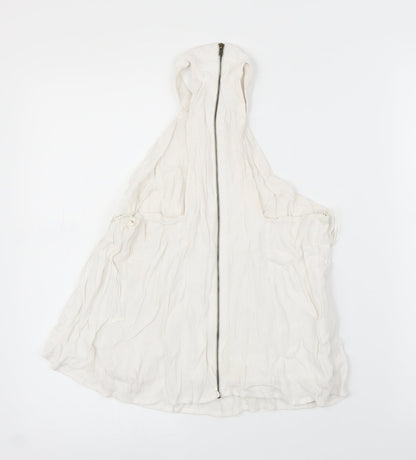 FOREVER 21 Womens White   Basic Blouse Size S