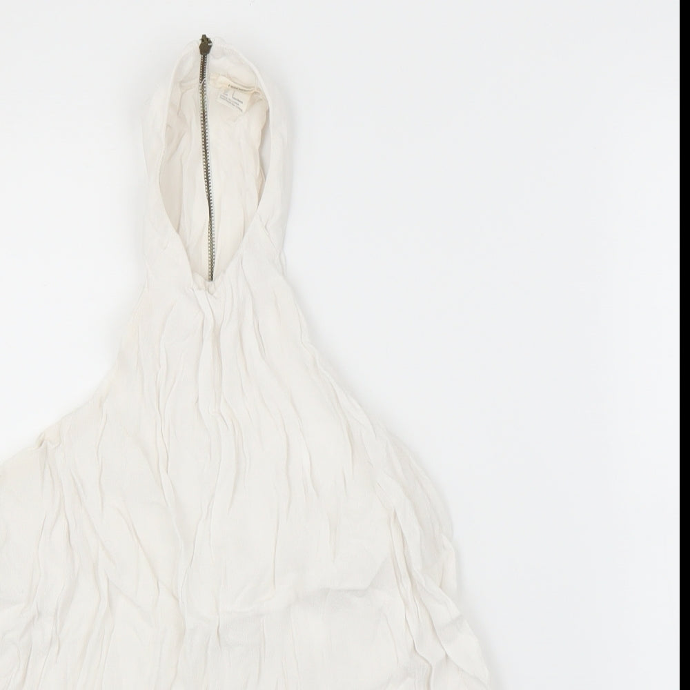 FOREVER 21 Womens White   Basic Blouse Size S