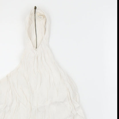 FOREVER 21 Womens White   Basic Blouse Size S