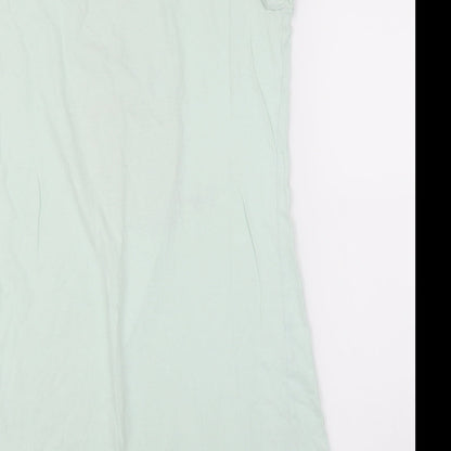 George Womens Green   Tunic T-Shirt Size 12  - Pineapples