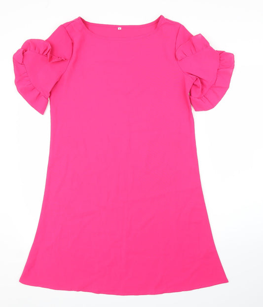 SheIn Womens Pink   Shift  Size S