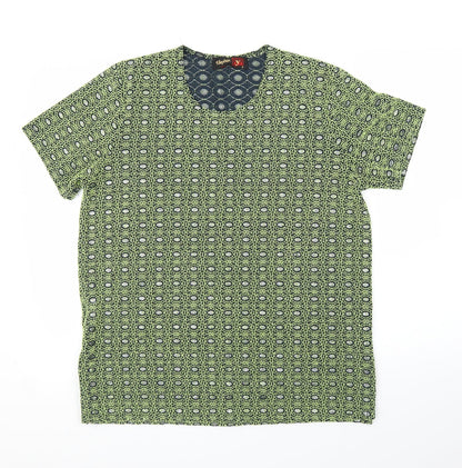 Stephen Womens Green   Basic T-Shirt Size M