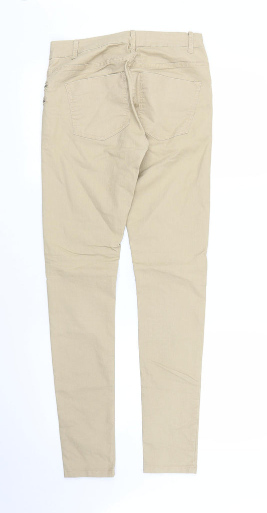 Noisy may Womens Beige   Skinny Jeans Size 26 in L30 in